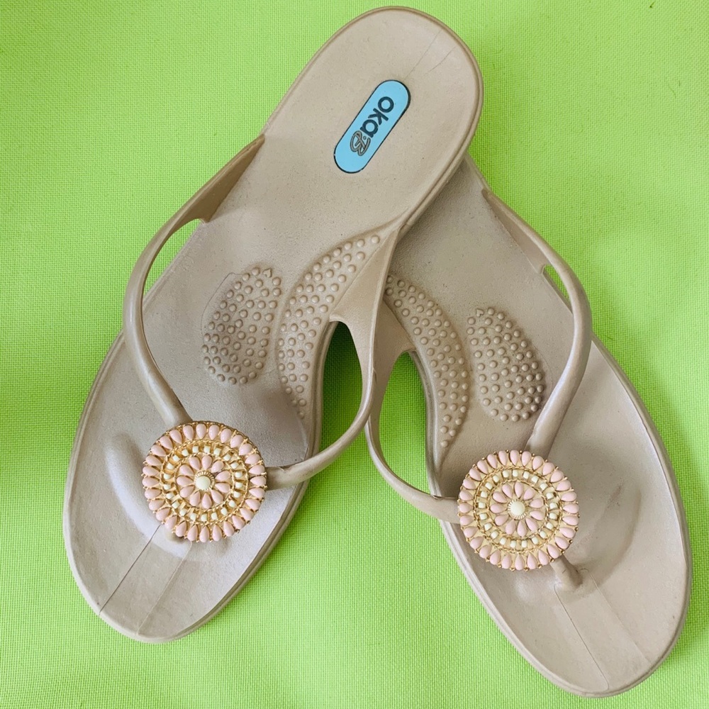 Jeweled Oka.b Sandals